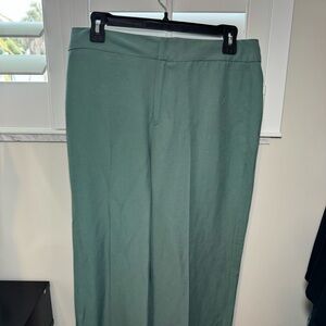 Zara Women Sage Wide Leg Pant